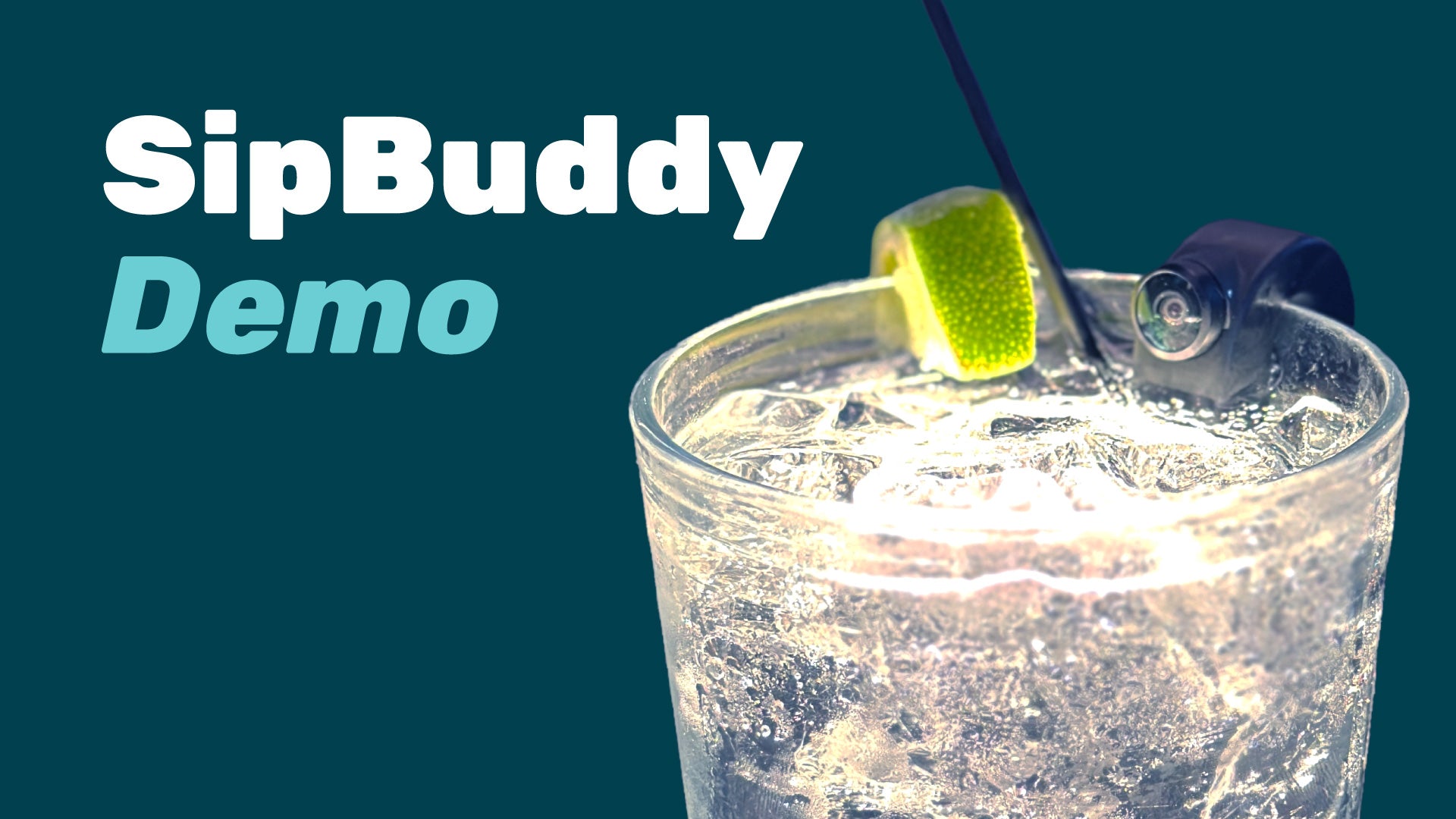 Load video: Demonstration video using SipBuddy to detect potential drink tampering or spiking.